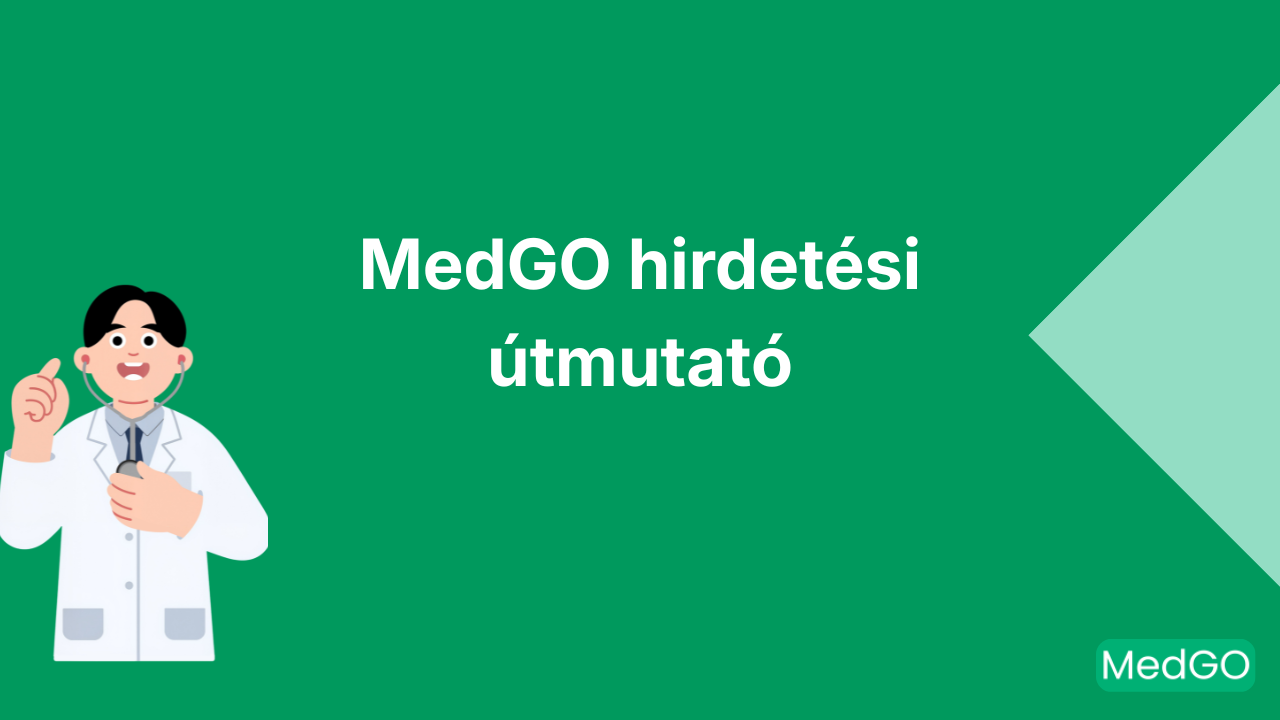 MedGO hirdetési útmutató