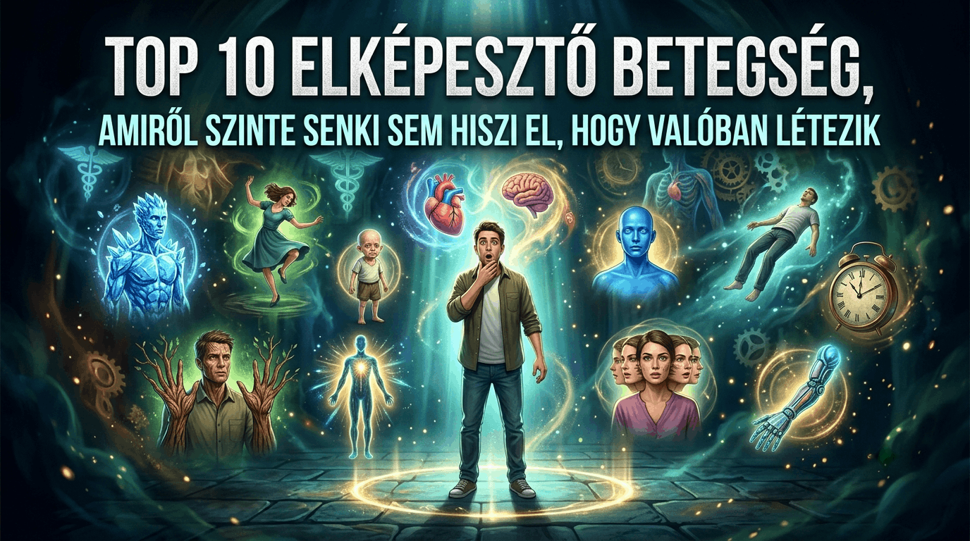 Top 10 elképesztő betegség, amiről szinte senki sem hiszi el, hogy valóban létezik