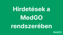 Hirdetések a MedGO rendszerében