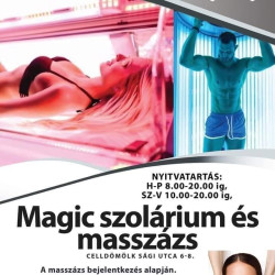 Magic szolárium és masszázs